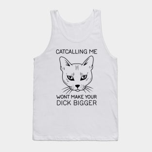 Cats Against Catcalls Tank Top